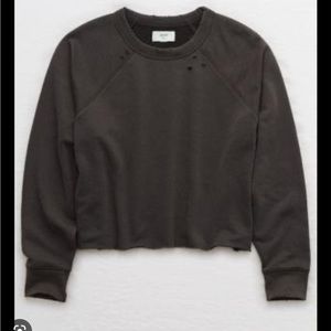 Aerie cropped sweatshirt